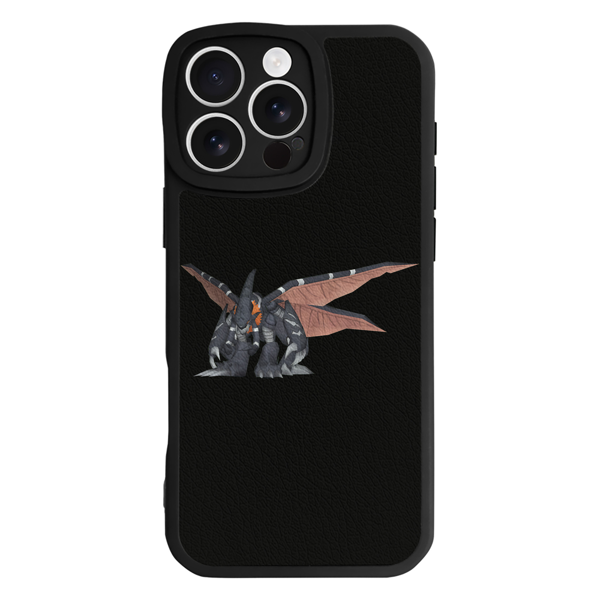 （画像用） Digimon デジタルモンスター/デジモン 【iPhone 16シリーズ対応】シリコンスマホケース（レザー調） 材質：シリコン